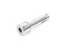 ES#4272243 - L151GR - LEYO Grey Nappa Leather DSG Shift Knob - Silver Anodized - Replace your worn DSG shift knob with this stylish nappa leather alternative - LEYO - Audi Volkswagen