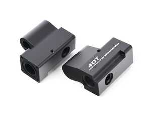ES#4812502 - E85-BPM-6-8AN - Ethanol Sensor Bypass Mount Upgrade - Get a full flow from your E85 flex fuel sensors to your fuel rails. - 40T Performance - Audi BMW Volkswagen Mercedes Benz MINI Porsche