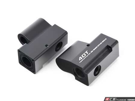 ES#4812502 - E85-BPM-6-8AN - Ethanol Sensor Bypass Mount Upgrade - Get a full flow from your E85 flex fuel sensors to your fuel rails. - 40T Performance - Audi BMW Volkswagen Mercedes Benz MINI Porsche