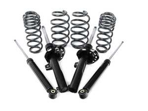 ES#3146152 - VWR30G5GT - VWR Sport Shock Absorber Kit And Spring Kit - Perfect combination of handling and ride quality. Average lowering of .75" - 1" - Racingline - Volkswagen