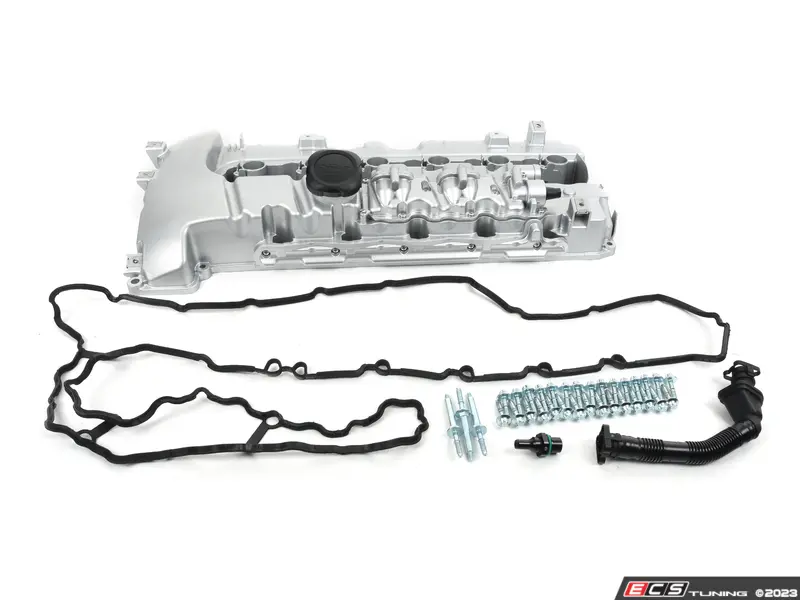 ECS Tuning N54 アルミヘッドカバー 11127565284M - BMW N54 3.0L Valve Cover - Aluminum | Turner
