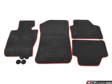 ES#3040058 - 51477348393 - E84 Carpeted Floor Mats - Corral Red - Give your interior a fresh look - Genuine BMW - BMW