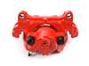ES#3990800 - S6156 - Front Brake Calipers - Pair - Restore braking performance with red powdercoated parts. - Power Stop - Audi Volkswagen