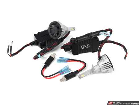 ES#4715351 - SN.LED110-2PK - H1 S-V.4 LED Bulbs - Pair - Morimoto - 