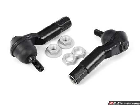 ES#4828165 - 034-406-2033-MQB - Extended Tie Rod End Kit - Features heavy-duty forged steel body tie rods re-engineered for performance-driven suspension set-ups. - 034Motorsport - Audi Volkswagen