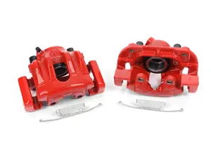 Red Powder Coated Calipers - Front Set