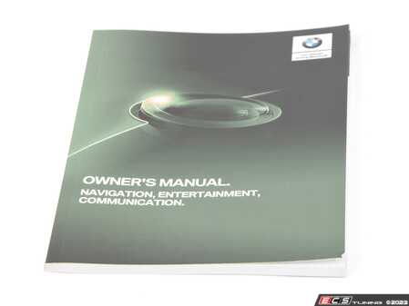 ES#4177856 - 01402914032 - Owner's Handbook - Nav & Infotainment - Genuine BMW - BMW