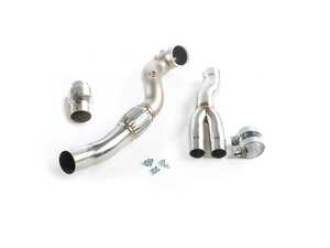 ES#4839765 - CTS-EXH-DP-0045- - 3.5 Single High-Flow CAT - A perfect fit, smooth exhaust flow, and excellent sound - CTS - Audi