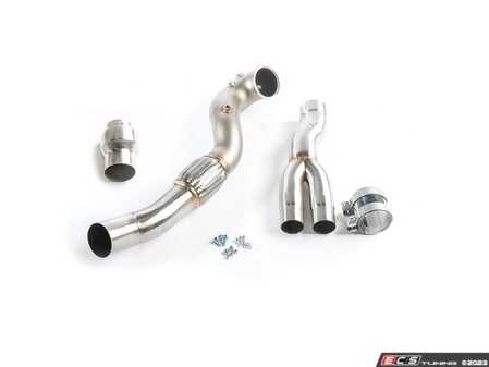 ES#4839765 - CTS-EXH-DP-0045- - 3.5 Single High-Flow CAT - A perfect fit, smooth exhaust flow, and excellent sound - CTS - Audi