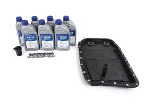 ES#4810369 - 3001351005 - Meyle Automatic Transmission Service Kit - GA6HP26Z - Includes a new pan, gasket, transmission filter, installation hardware, and all of the Meyle ATF needed to service your transmission! - Meyle - BMW