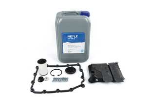 ES#4810480 - 3001350310/XK - Meyle DCT Transmission Flush & Fill Service Kit - GS7D36SG - Includes a new gasket, transmission filters, installation hardware, and all of the Meyle ATF needed to perform a full trans flush and fill! - Meyle - BMW