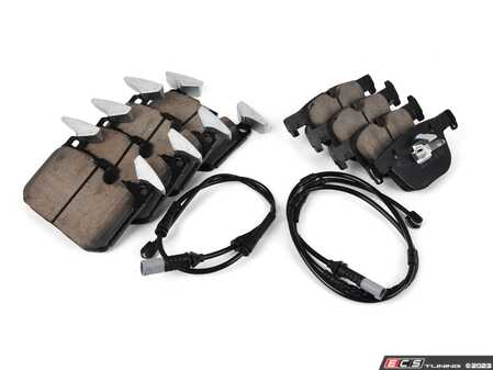ES#4772956 - EUR1880KT2 - Front & Rear Brake Pad Set - Akebono's Euro Ceramic pad offers excellent pedal feedback, low dust, and smooth initial bite. A favorite among BMW enthusiasts. - Akebono - BMW