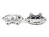 ES#4741582 - 3411679947s - Performance Brake Caliper Set - Silver - Front - This pair of Brembo calipers are sure to restore or upgrade your braking performance. Direct replacement for F8x M2/M3/M4 and vehicles with the M-Performance Braking System retrofit kit. - Brembo - BMW