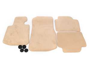 ES#3134507 - 51477426279 - F36 Set of Floor Mats - Veneto Beige - Complete set of four - Genuine BMW - BMW