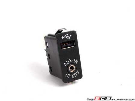 ES#2194689 - 84109237653 - USB / Auxiliary Input Socket - Provides audio connection to external devices via auxiliary port - Socket only - Genuine BMW - BMW MINI