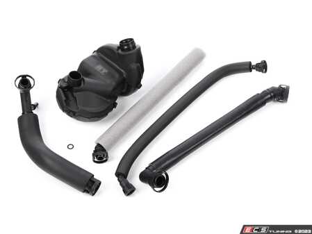 ES#4783145 - 11617533400S1 - "Cold Climate" Crankcase Pressure Regulator Valve Kit - Replace your cracked breather hoses and crankcase pressure valve with all new components! - Hamburg Tech - BMW