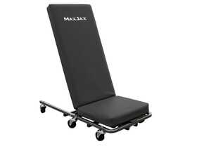 ES#4839964 - 5160119 - Professional Hi-Low Adjustable Upright Creeper Seat - This durable, ergonomic (designed for efficiency and comfort) work seat offers adjustable reclining angles, smooth mobility, and long-lasting comfort for any garage task. - MaxJax - Audi BMW Volkswagen Mercedes Benz MINI Porsche