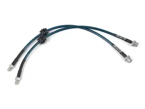 Turner Motorsport Stainless Steel Brake Lines - Front