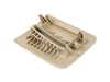 ES#343991 - 3C0857781B95T - Seat Belt Guide - Cornsilk Beige - Genuine Volkswagen Audi - Volkswagen