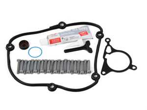 ES#4839755 - N10554005KT1 - Valve Cover Repair Kit  - Includes new upper timing gasket, vacuum pump gasket, valve cover bolts, camshaft end cap, HPFP o-ring, Dirko Sealant - Assembled By ECS - Audi