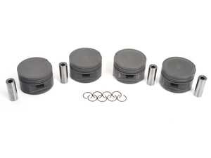 ES#4742789 - P4-VW18T82-N4 - Supertech Piston - 1mm Oversize - Set Of 4 - Supertech 1mm oversized piston set including 20mm wrist pins. - Supertech - Audi Volkswagen