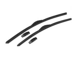 ES#4789480 - kb-ecs-ka00181KT - Kimblade Front CarbonFit Silicone Windshield Wiper Set - Next generation wiper technology, featuring CNT-reinforced silicone inserts for maximum performance and longevity. By Kimblade, for ECS. - KIMBLADE for ECS - Audi Volkswagen Porsche
