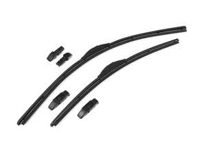 ES#4808472 - kb-ecs-ka02333KT - Kimblade Front CarbonFit Silicone Windshield Wiper Set - Next generation wiper technology, featuring CNT-reinforced silicone inserts for maximum performance and longevity. By Kimblade, for ECS. - KIMBLADE for ECS - BMW
