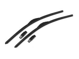 ES#4808437 - kb-ecs-ka00165KT - Kimblade Front CarbonFit Silicone Windshield Wiper Set - Next generation wiper technology, featuring CNT-reinforced silicone inserts for maximum performance and longevity. By Kimblade, for ECS. - KIMBLADE for ECS - Audi Volkswagen