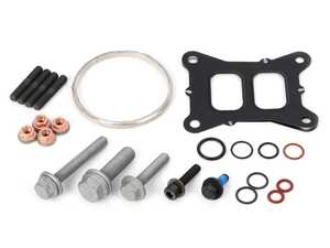 ES#4751103 - 06k145722haKT - Turbocharger Installation Kit - All hardware & gaskets that you would need to install a turbocharger - Assembled By ECS - Audi Volkswagen