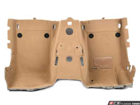 ES#124295 - 51478197040 - Front Carpeting - Beige - Covers the front portion of the floor  - Genuine BMW - BMW