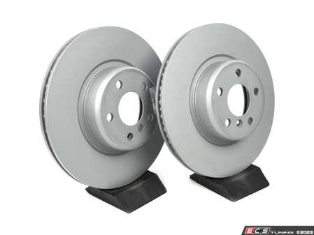 ES#4069181 - 34116860907KT1 - Front Brake Rotors - Pair (330x24) - Features "Z" coat for corrosion resistance - Zimmermann - BMW