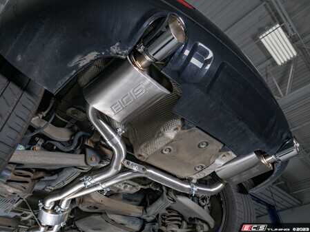 ECS - 050343LA01 - Audi B8/8R Q5 2.0T Cat Back Exhaust System
