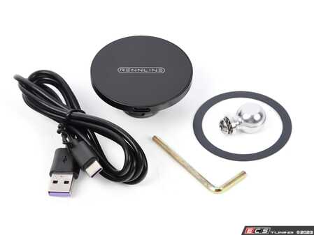ES#4416005 - PM70 - Rennline Wireless Induction Charger - Upgrade your Rennline phone mount with wireless charging capabilities! - Rennline - Audi BMW Volkswagen Mercedes Benz MINI Porsche