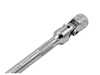ES#4840118 - DSE46A - 1/4" Dual Swivel Extension, 6" Long With Spring-Loaded Square Drive - A sturdy extension with dual swivel heads to get to hard-to reach areas! - VIM Tools - Audi BMW Volkswagen Mercedes Benz MINI Porsche