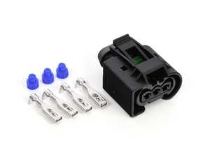 ES#4772588 - 12521433916 - 3 Pin Connector - Includes connector housing with terminals and seals. Commonly used for the crankshaft position sensor. - ECS - BMW