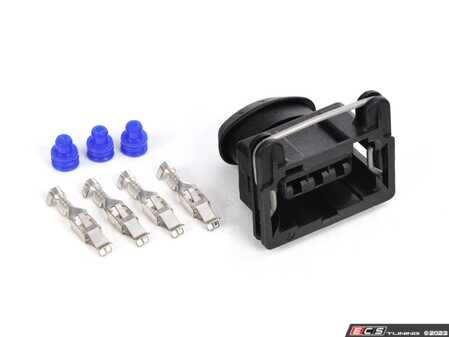 ES#4772594 - 12521706096 - 3 Pin Connector  - Includes connector housing with terminals and seals. Commonly used for the idle air control valve (IACV). - ECS - BMW