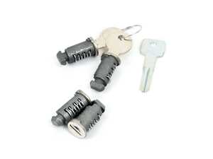 ES#4164313 - 82795A08685 - 4 lock barrels with key - Used to repair the key locks on the factory MINI roof racks that have lock. - Genuine MINI - MINI