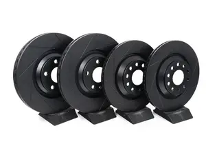 Front & Rear Slotted V5 Brake Rotor Kit (340x30/310x22)