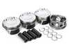 ES#4821225 - 06h107065dm4KT - Piston Assembly - Set Of 4 - Includes four piston assemblies with piston rings, wrist pins, and circlips - *Post oil consumption TSB - See long description for more details* - 23mm wrist pin - Kolbenschmidt - Audi Volkswagen