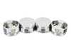 ES#3675520 - 345812 - JE Performance Forged Piston Set - Includes rings, wire locks, and 22mm wrist pins - 82.5mm bore (stock), 9.6:1 CR, 92.8mm stroke (stock) - JE Piston - Audi Volkswagen