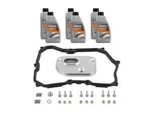 ES#2878756 - 09M325429kit2 - 6-Speed Automatic Transmission Service Kit - Without Service Tool - Save time and money with a transmission service kit from Vaico. Includes Vaico trans fluid, filter, and a pan gasket. - Vaico - Audi Volkswagen