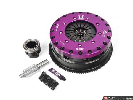ES#4689909 - XKBM23560-2E - 9" Twin Disc Clutch and Flywheel Kit - Solid Ceramic Discs - The twin disc 9 inch with ceramic friction discs is designed for high horsepower motorsport applications where a high heat and torque capacity is required. Rated for 1350 ft-lb! - XClutch - BMW