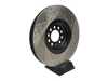 ES#3221875 - 127.33093R - Front Cross Drilled & Slotted Rotor - Right (334x32) - Upgrade to a slotted / cross-drilled rotor for improved braking - StopTech - Audi Volkswagen