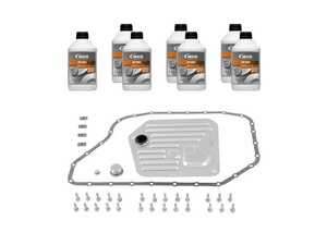 ES#2877882 - 01L325429Bkit1 - Automatic Transmission Oil Change Kit - Includes fluid, filter, gasket, and hardware! - Vaico - Audi