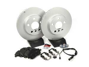 ES#4753125 - 34116866293gKT - Front Brake Service Kit - Featuring Genuine BMW brake pads and rotors. - Genuine BMW - BMW