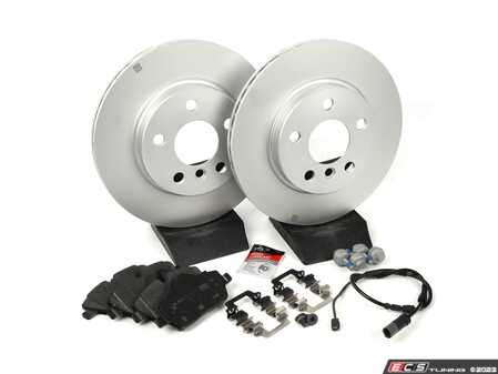 ES#4753125 - 34116866293gKT - Front Brake Service Kit - Featuring Genuine BMW brake pads and rotors. - Genuine BMW - BMW
