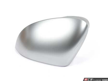 ES#4412677 - 5H0857537D69D - Matte Chrome Mirror Cap - Left  - Genuine Replacement - Genuine Volkswagen Audi - Volkswagen