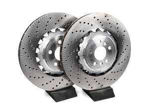 ES#4815833 - 34217991103KT - Rear Brake Rotors - Pair (380x28mm) - High-quality replacement brake rotors from an OEM supplier - SHW Performance - BMW