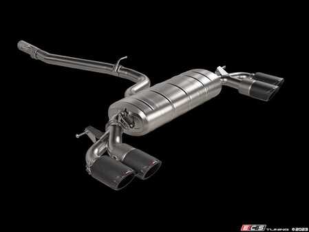 ES#4840393 - S-AU/TI/18H - Evolution Line (Titanium) Exhaust System  - Produces a smooth, rich sound at normal cruising, with a deep and sporty tone when driving the Audi S3 more dynamically. - Akrapovic - Audi
