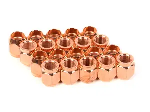 Speedsocket Lug Nuts - Copper - 21mm M14x1.5mm - Set Of 20